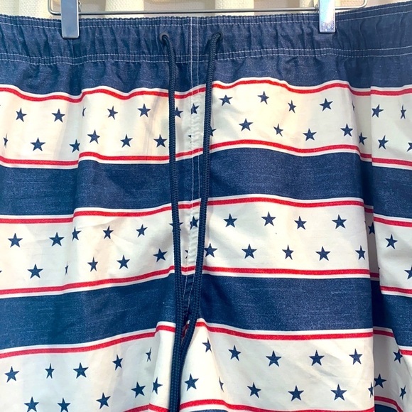 Men’s George Patriotic Swim Trunks Size XXL - Picture 2 of 7